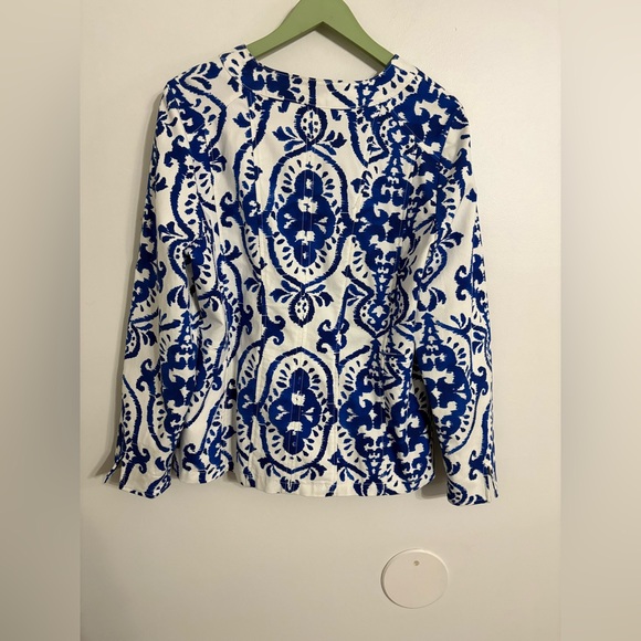 Chico's "Indigo Ink" Alicia Jacket Size Large Chico size 2 - Picture 3 of 8